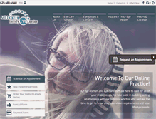 Tablet Screenshot of millcreekeye.com